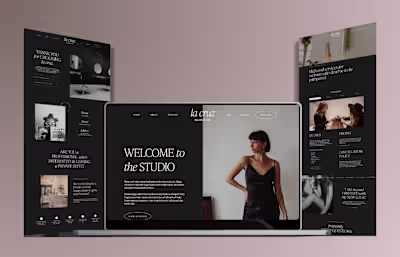 Wix Salon and Spa Website