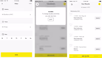 Product lead for SoulCycle iOS app