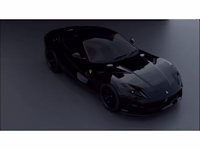 FERRARI 812 SUPERFAST COMMERCIAL IN 3D BLENDER