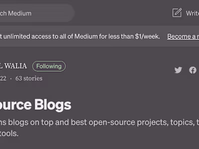 List: Open-Source Blogs | Curated by MRINAL WALIA | Medium