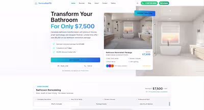 RenovationTo Website Design and Development