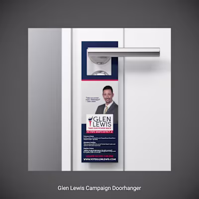 Glen Lewis Campaign :: Behance