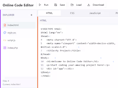 CodeCraft – Web-Based Code Editor