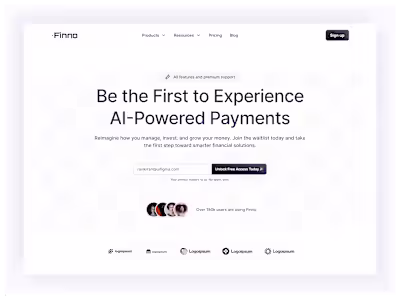 Website Design & Framer Development Projects