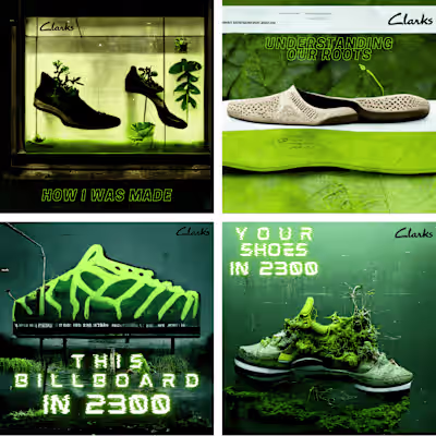 CARING WITH CLARKS – VISUAL CAMPAIGN