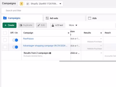 Facebook Ad For a Pet Supply Website