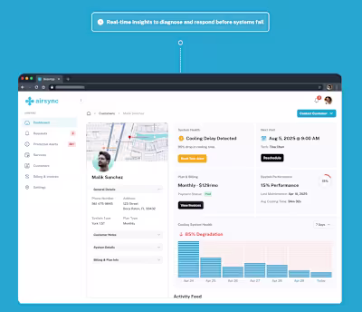 Product Design for AirSync Platform