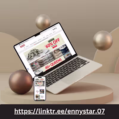 E-Commerce Website for Mattress Warehouse