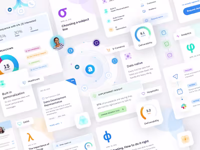 A little throwback to a project I worked on for amplemarket ...