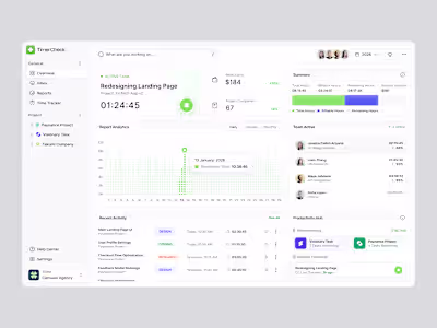 Time Tracker Dashboard