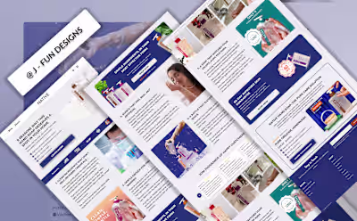 Figma Design of A Listicle