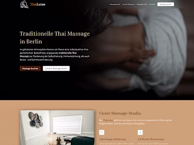 ThaiLotus | Framer Design & Development, Responsive Design