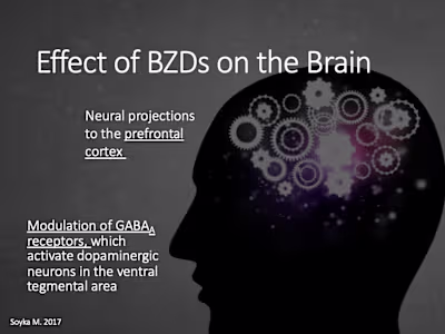 Benzodiazepine Use Disorder: Clinical Presentation