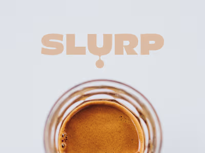 SLURP - Specialty Coffee Visual Identity