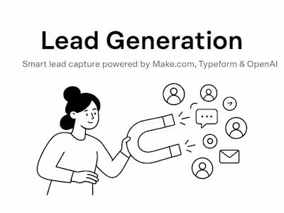 Lead Generation (Make.com + Typeform + OpenAI)