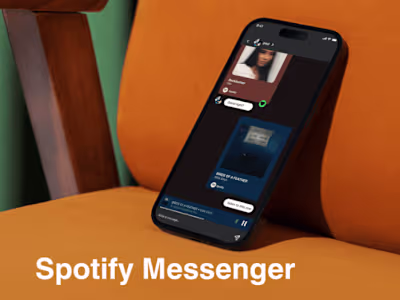 Spotify Messenger Case Study