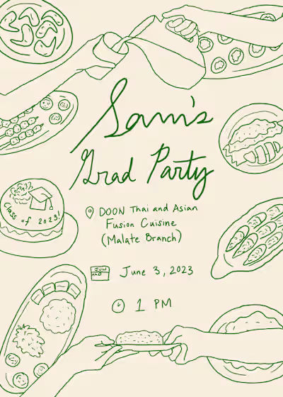 Hand-Drawn Style for Posters