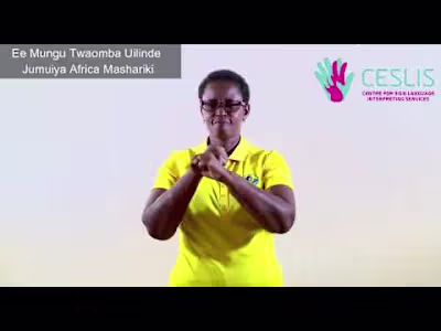 Signed East Africa Anthem - YouTube