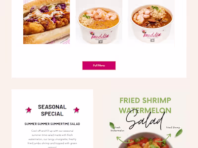 Puddin’ Southern Comfort Food