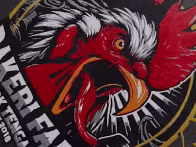 Vectorization, Mockups, Color Separation & Print