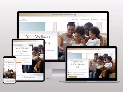 Wix Website Redesign with Copywriting & Rebranding