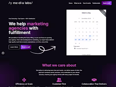 Website for Y Media Labs