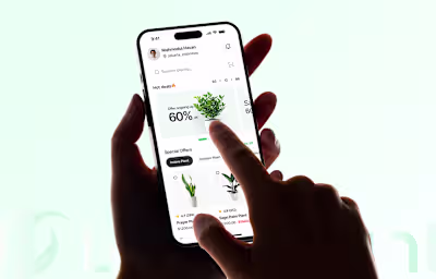Leafy | Plant E-commerce App Design
