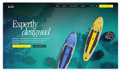 Kino Outdoor — Sports eCommerce