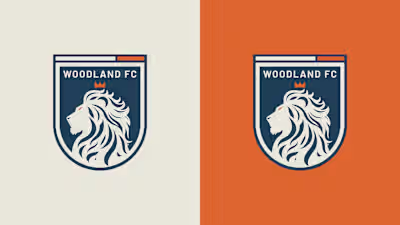 Woodland F.C. Badge Design