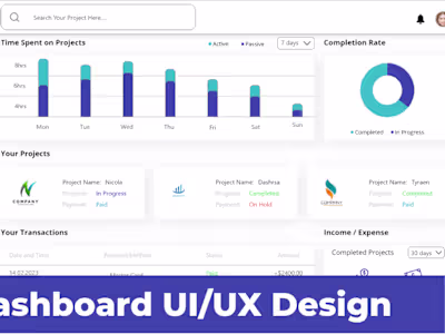 Dashboard UI Design