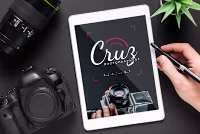 Cruz Photographers Logo & Branding design | DesignoFly