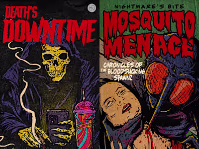 Vintage Comics Vibes in Every Stroke