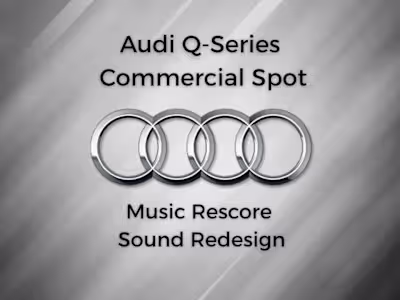 For this ReSound Project, I recreated the entire soundscape ...