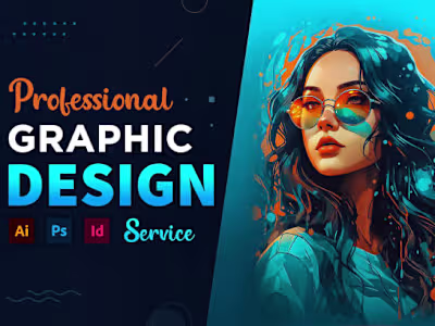 I will do any redesign and custom graphic design