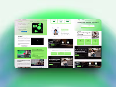 Network Provider Website 