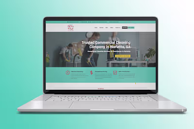 Designing a High-Trust Website for a Cleaning Service