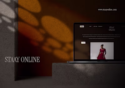 STAAY E-commerce Website Design