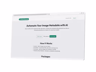 Automated Image Metadata Generator