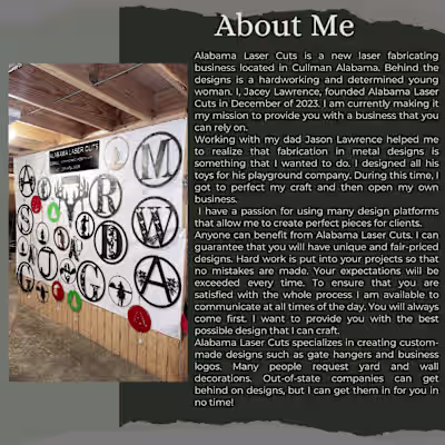 Brand Story: Laser Fabrication Business