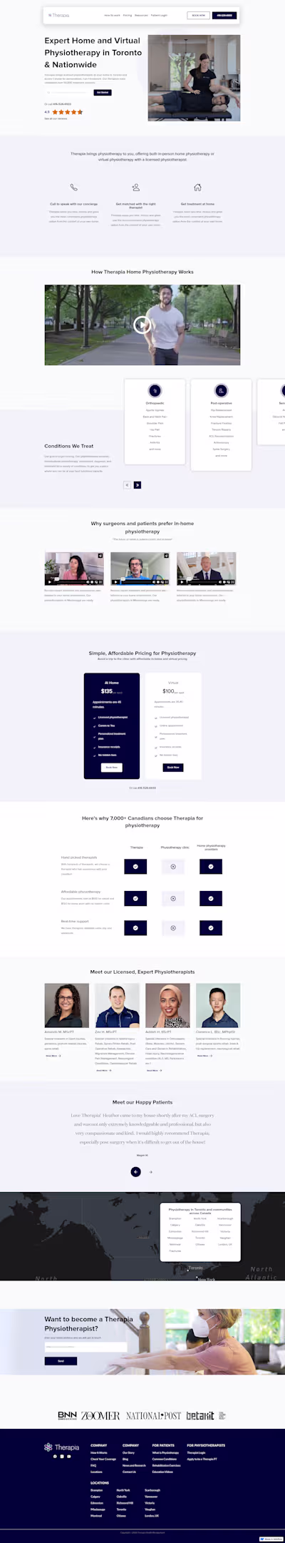 CU - Website design for a reusable packaging