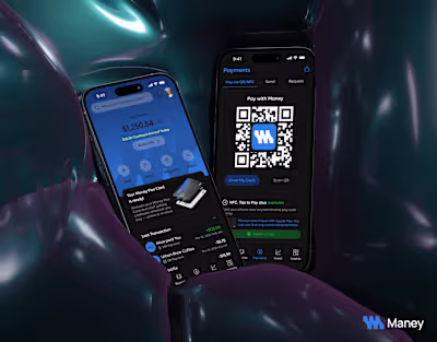 Maney - Digital Wallet Mobile App, UX/UI Design