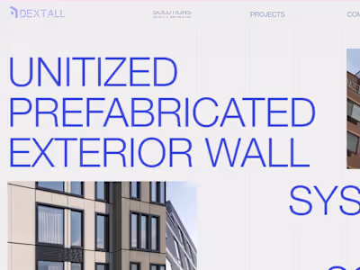 Dextall - Webflow