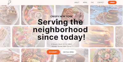 CrispyNY Framer Website