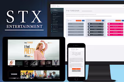 STX Films Marketing Custom CMS