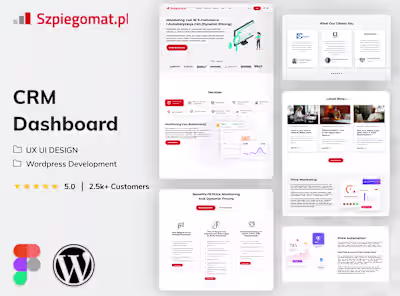 CRM Dashboard Design & Development