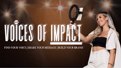 Kajabi Sales Page Creation: Voices of Impact