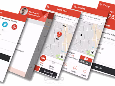 Uber version - on-demand ride-hailing app powered by filters tec