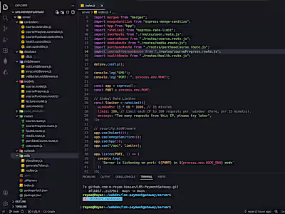 Backend-driven Learning Management System handling course ma...