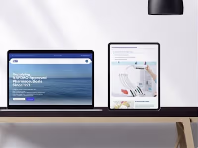 Pharmaceutical Company Website