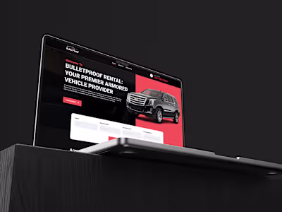 Bullet Proof Whips Website UI